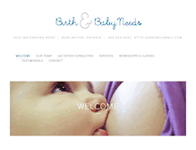 Tablet Screenshot of birthandbabyneeds.com